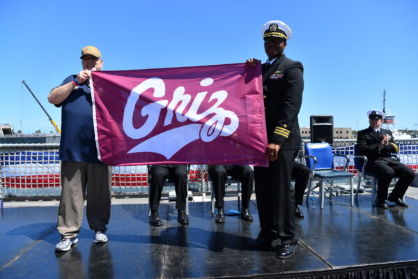 12 USS Billings Adopt Grizzlies As Crew Mascot 12 USS Billings Adopt Grizzlies As Crew Mascot