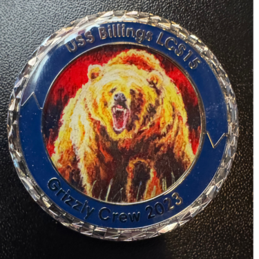 Friends of USS Billings Challenge Coin